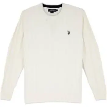 U.S. Polo Mens Cable Crew Neck Sweater Pullove 